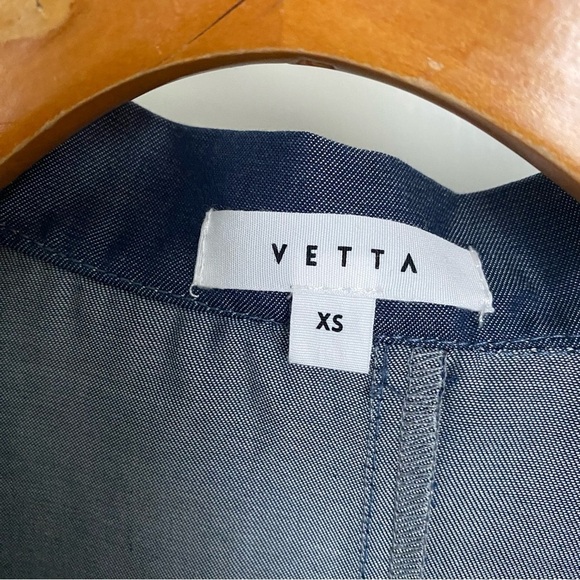 Vetta Capsule The Utility Jacket in Chambray size XS - Picture 7 of 10